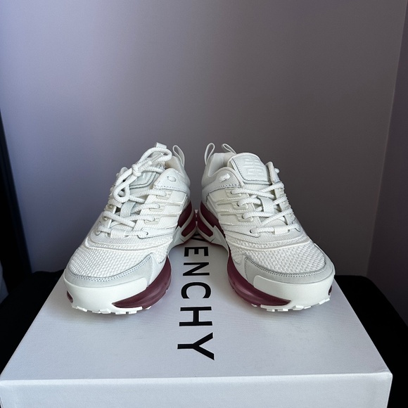 Givenchy Giv 1 Leather And Mesh Sneakers - Picture 2 of 16